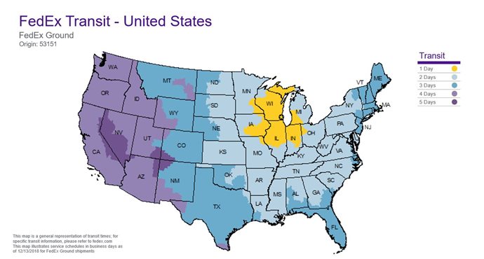 FedEx Transit - United States